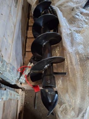 Uni loader Hydraulisk Jordbor Ø 200 x 1,5 mtr. (Ny)