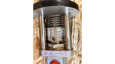 Unused fat/grease pump INGERSOLL RAND AF0645G with air motor/ 6" air motor powered
