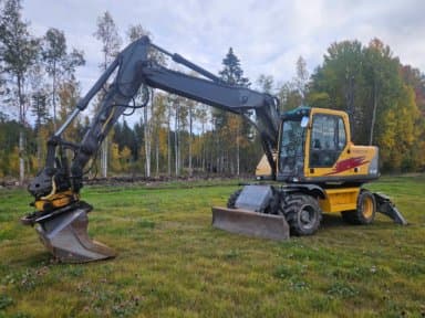 Hjulgrävare Volvo EW160B