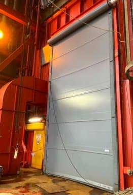 Manual PVC roller gate system