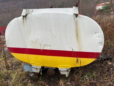 Miscellaneous equipment Water/water tank in aluminium 12000 litres