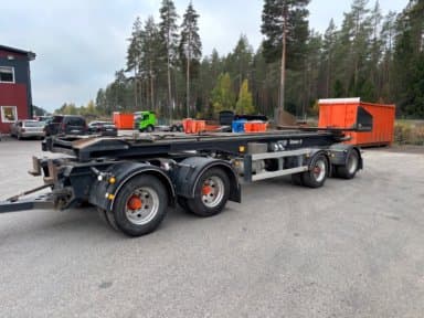 Load exchanger trailer Hogstad welding S4-LV-38 Super Slider X