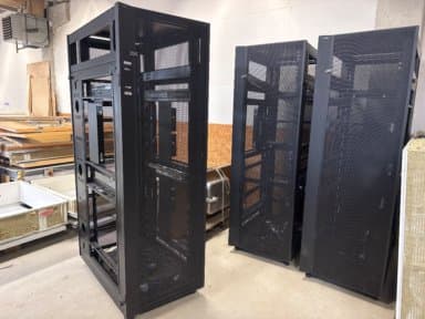 IBM 3 rack cabinets for servers and other IT equipment