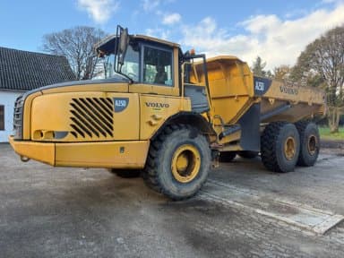 Volvo A25D articulated dumper, 2005 (defective)