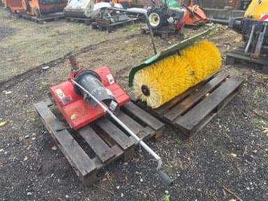 Garden and landscape equipment FERRARI FB100 diet, plus Bittante M60 snow sling