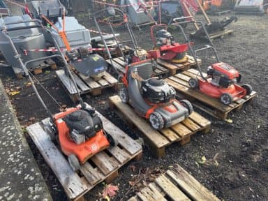 Gardening and landscape equipment 6 pcs. Gardening machines