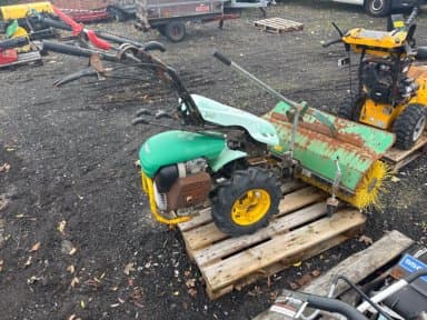 Gear carrier Ferrari MC340 Cat340 with broom and snow blower