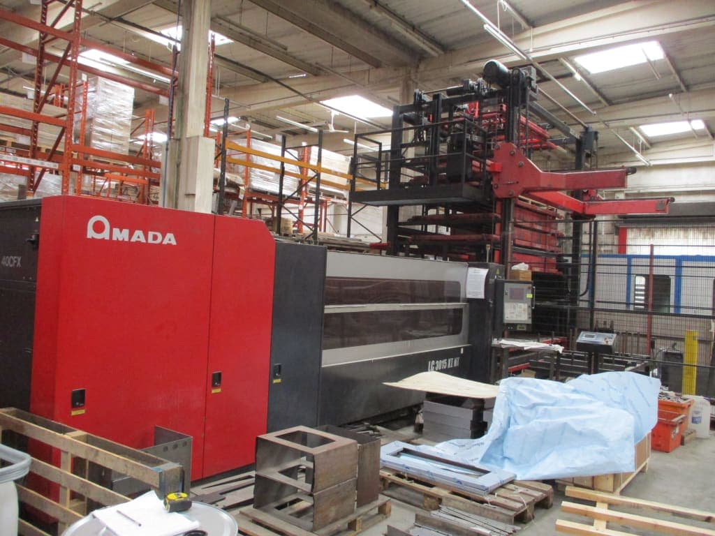 Surplus Machinery & Production Equipment - Amada Laser & Punching, Fanuc Robots, Press Brake & Workshop Equipment