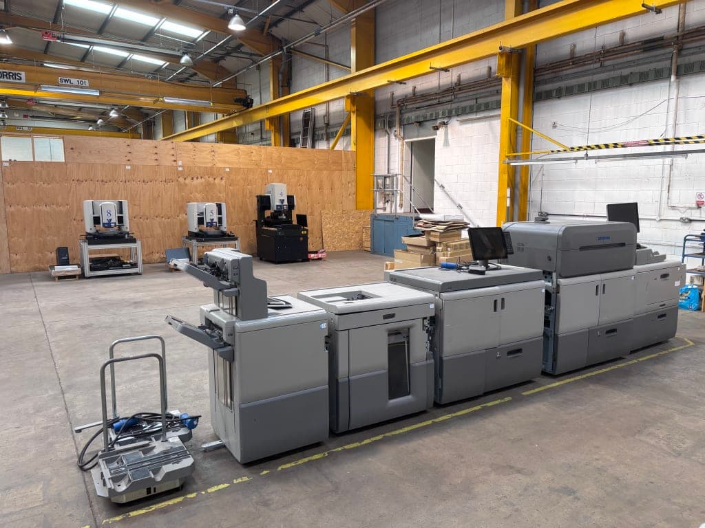2022 Versafire EP 135 High End Professional Print Production Line - Moved For Convenience