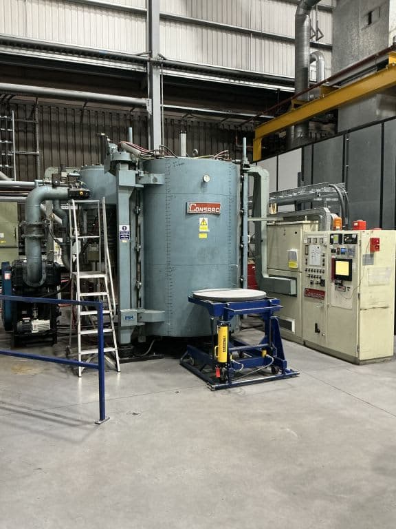 GE Aerospace – Vacuum Heat Treatment Furnace, Heavy-Duty Centre Lathe & Cylindrical Grinders