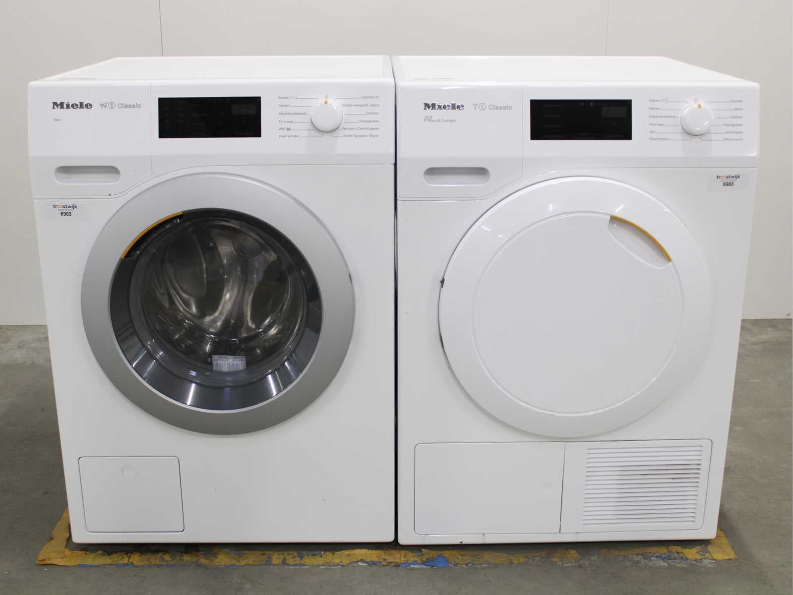 Refurbished wasmachines en wasdrogers