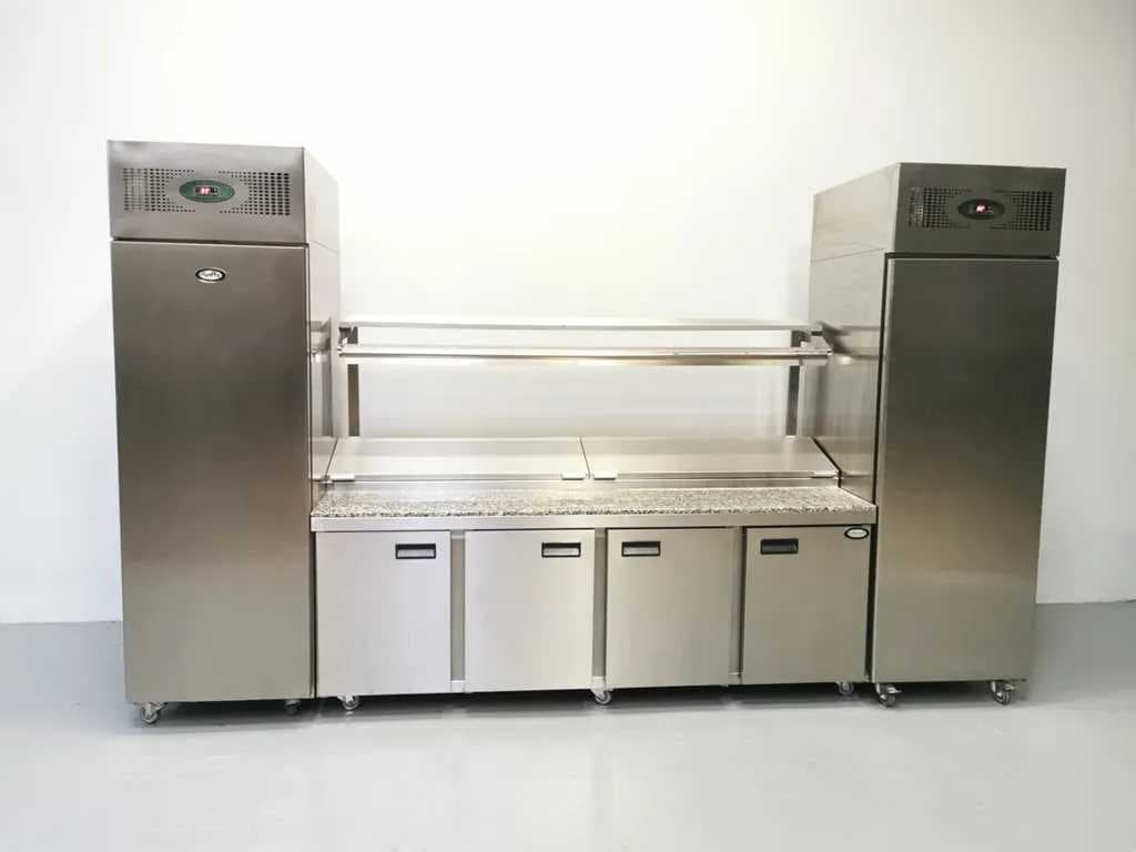 Commercial kitchens and catering machines