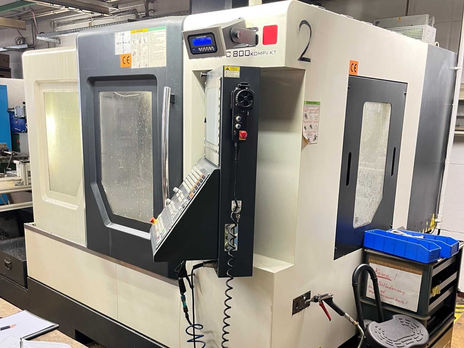 Machine tools and metalworking – CNC machining centre, lathe and mass finishing machine