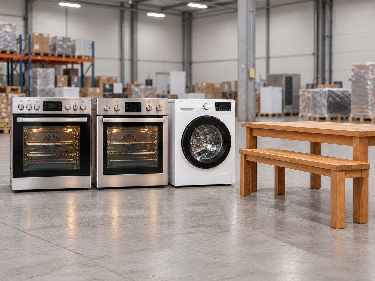 No reserve price - branded household appliances - refrigerators, washing machines, dryers, dishwashers and more