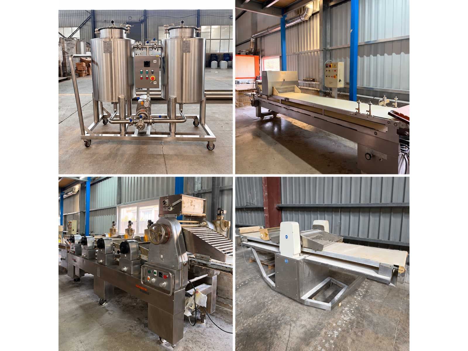 Food Production Equipment – Bakery, Pastry and Brewery