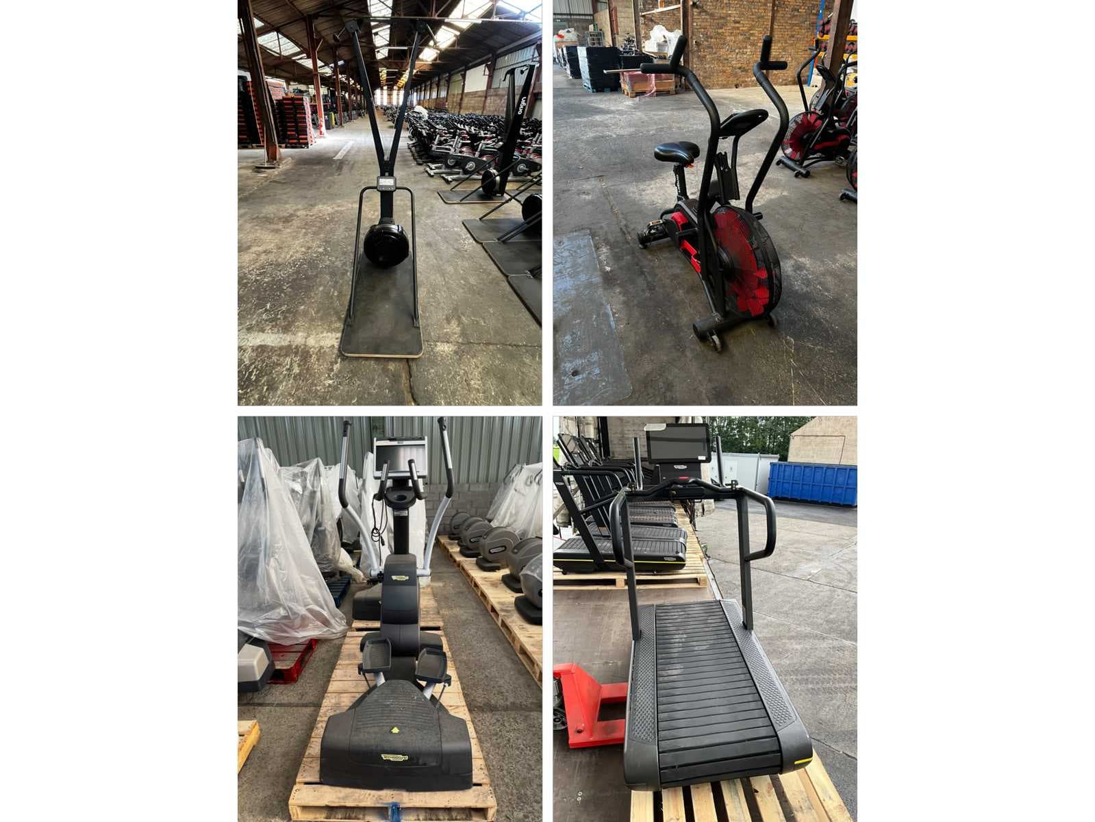 Professional fitness equipment: cardio, weight training and cycling - TECHNOGYM, ORIGIN, MATRIX ... - No reserve price