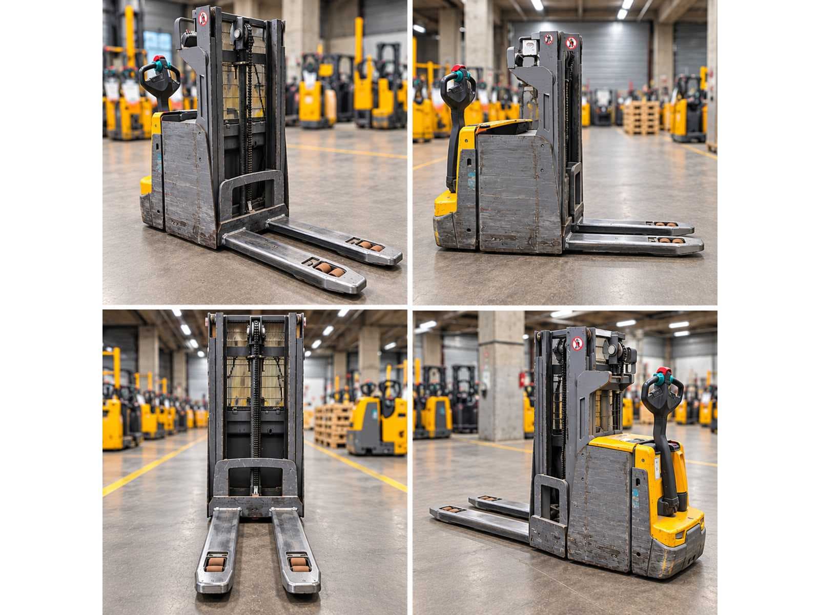 100 Jungheinrich electric stackers with lithium battery – 2021