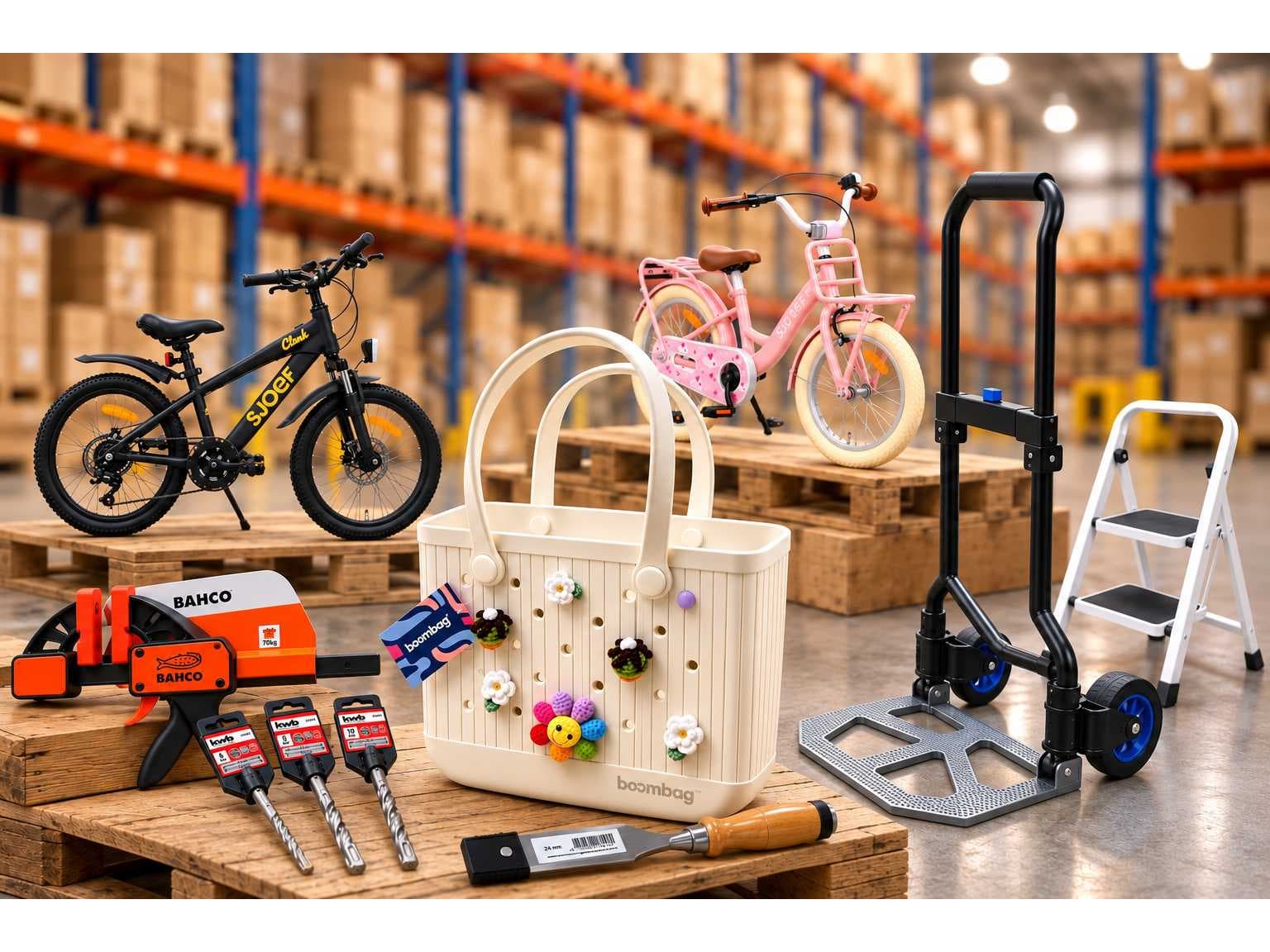 Stocktrade, lighting, tools and DIY items