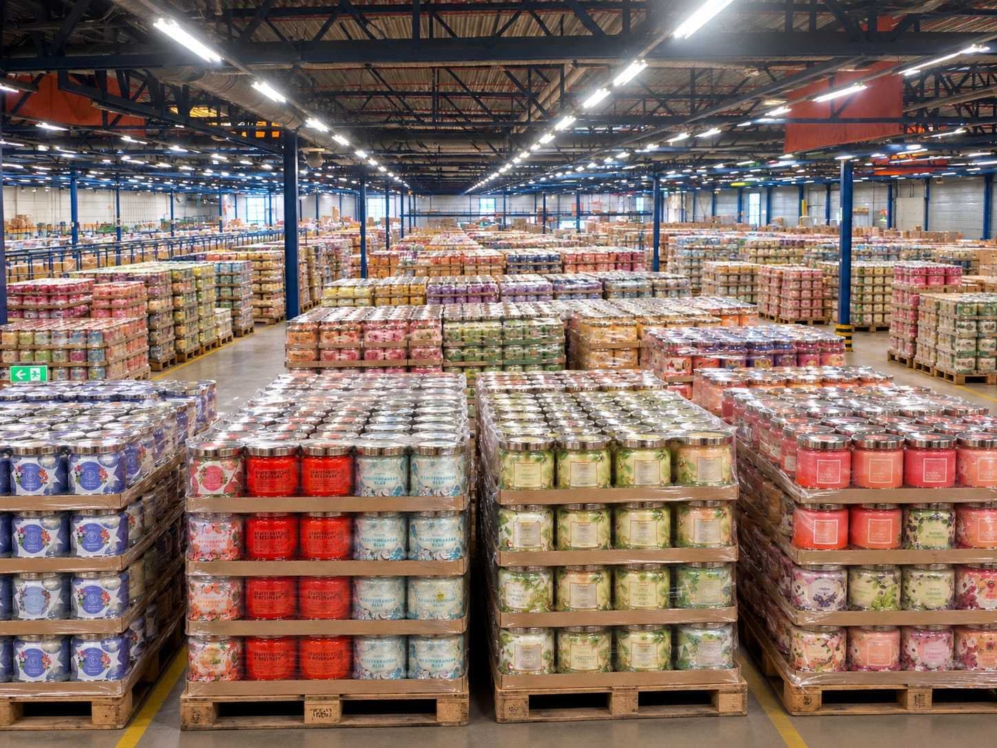 Bankruptcy Partylite Trading S.A. - Scented candles and home accessories
