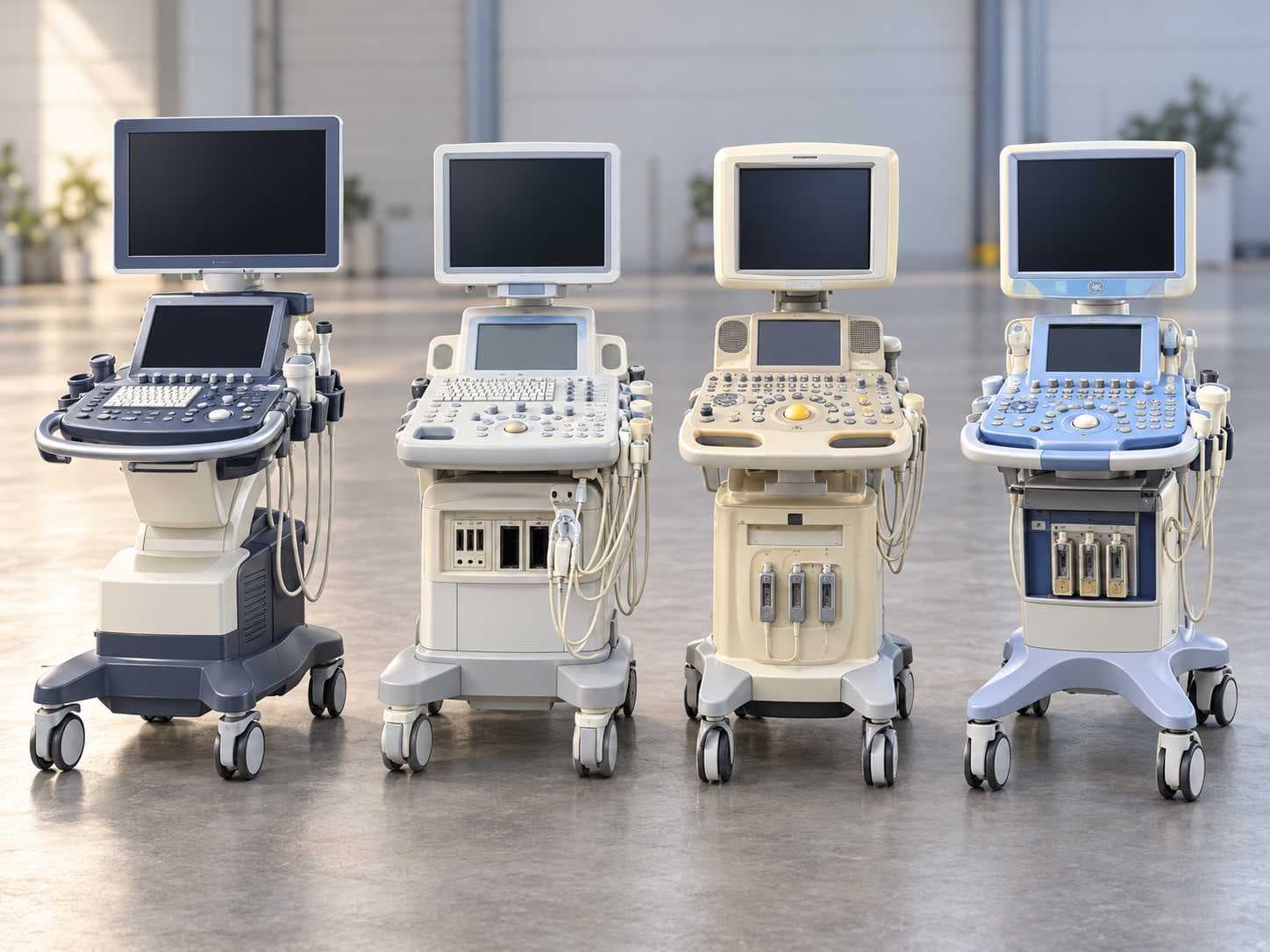 Ultrasound Machines & Accessories – Philips, GE Healthcare, Esaote, Sonosite, and others