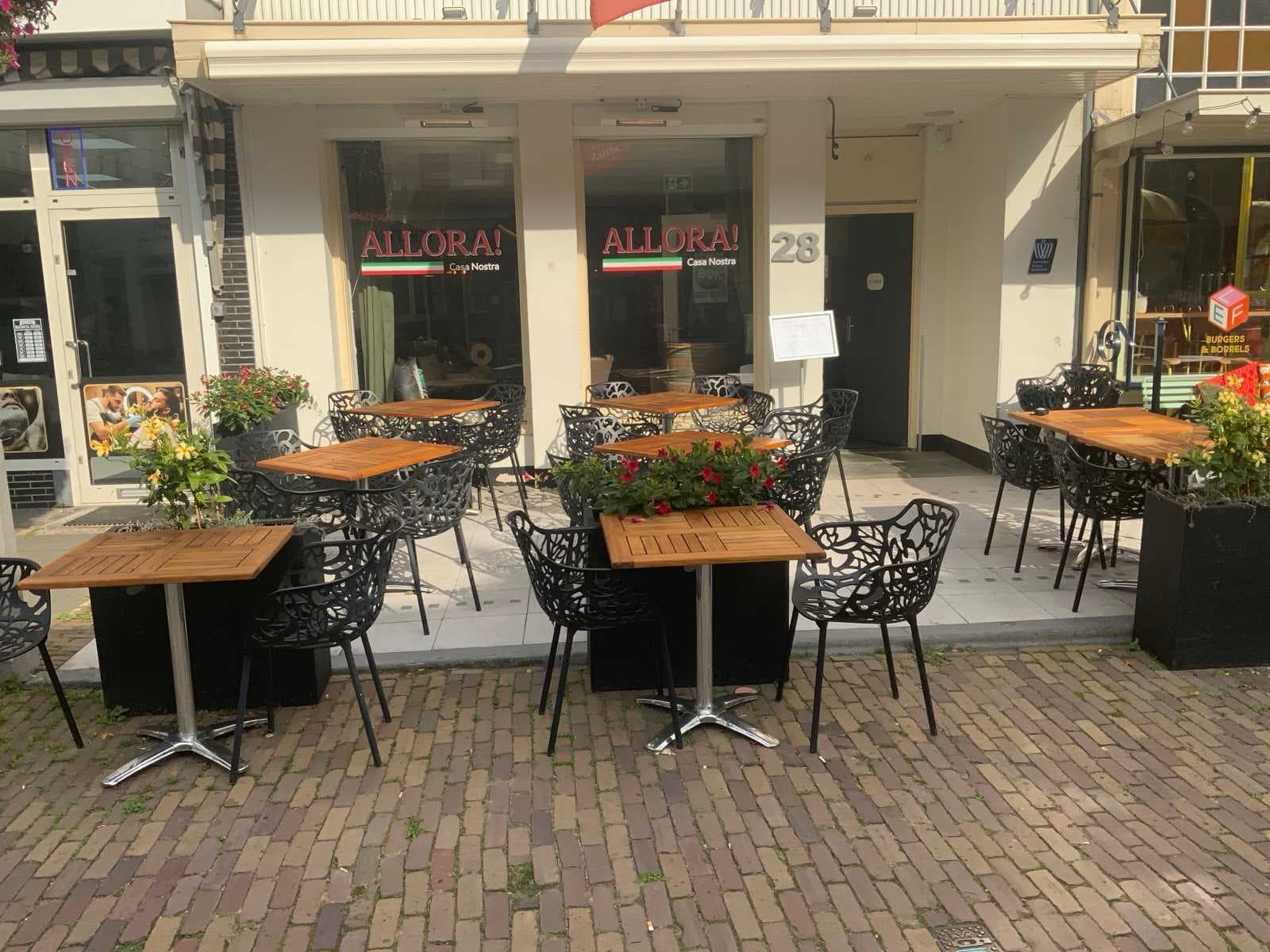 Inventory from restaurant Allora due to business closure