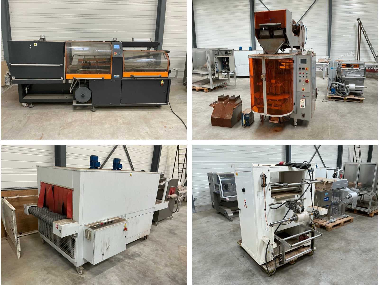 No reserve price – Packaging machines, bagging machines, sealers and packaging equipment – TECNIMODERN, IFP & AUDION