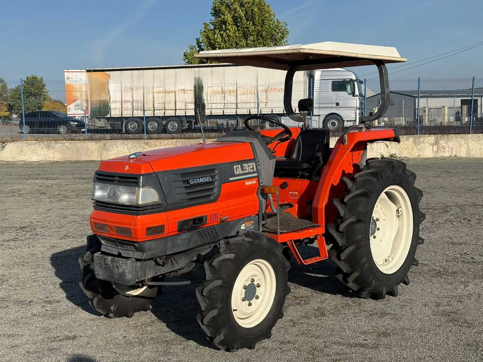 Japanese agricultural tractors and attachments