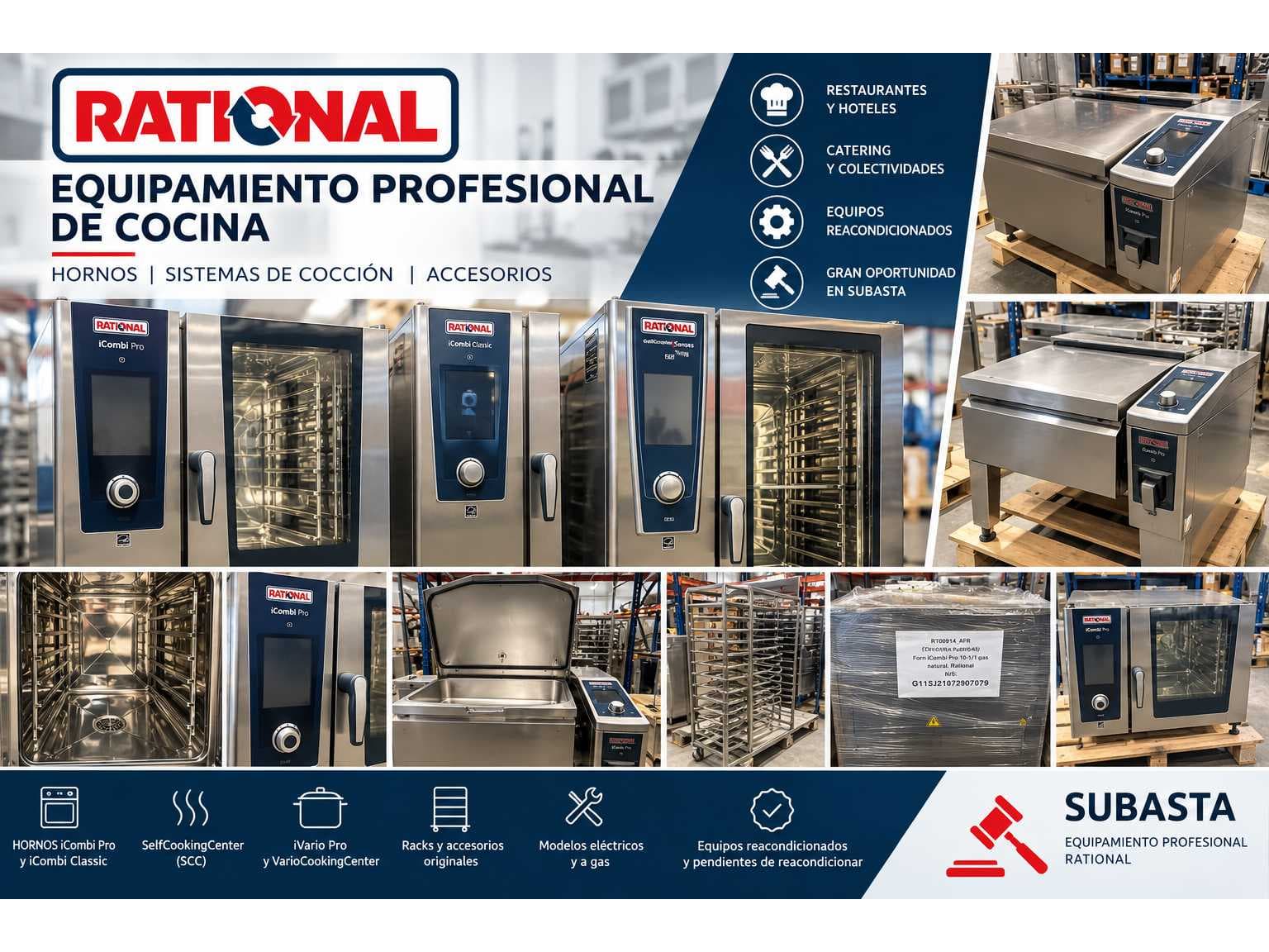 RATIONAL Ovens and Kitchen Equipment – Professional Equipment