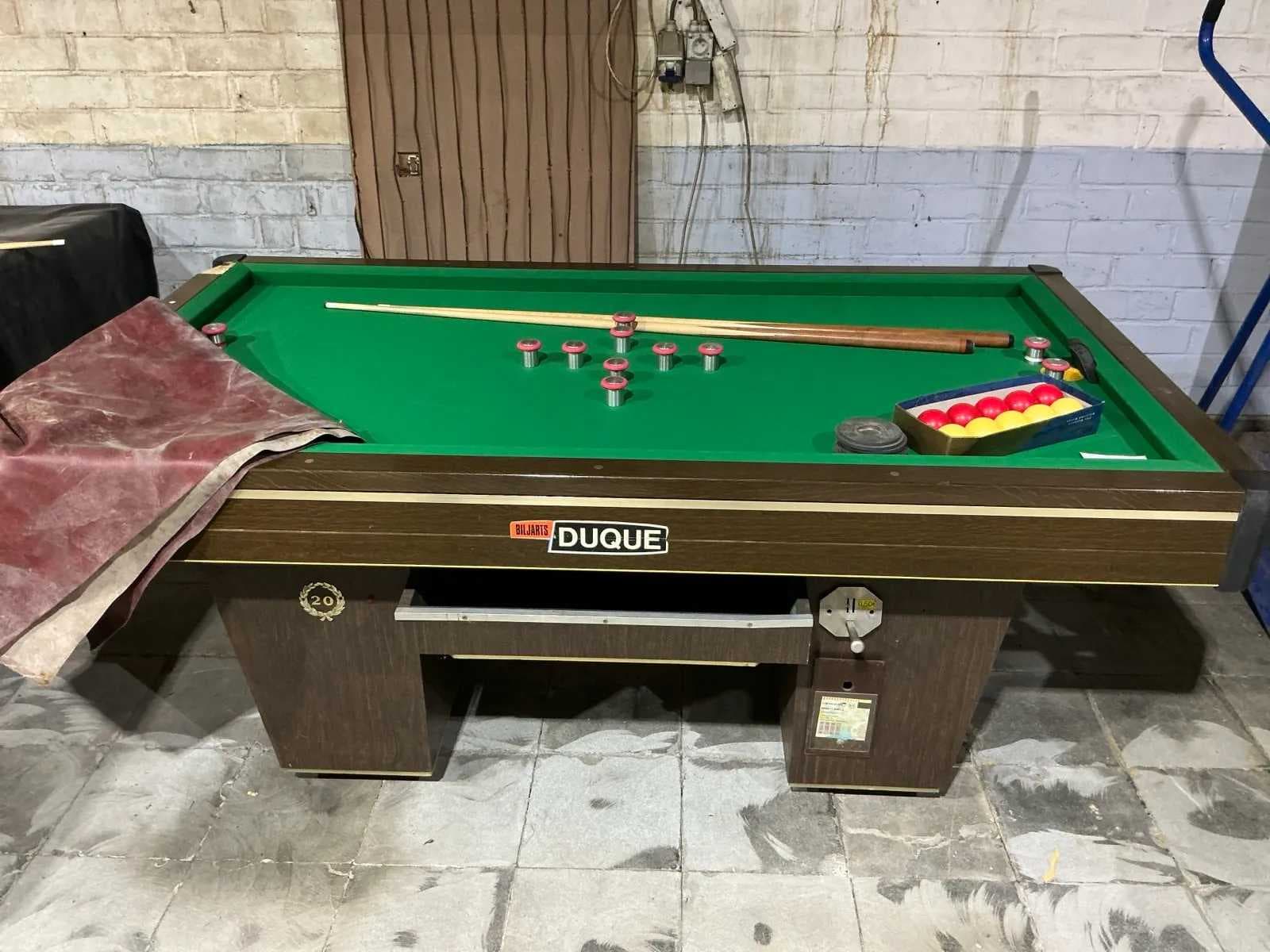 Tapbilliards, pool tables and table football games