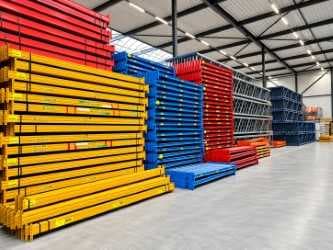 Draagarmstelling, Palletstelling en magazijn toebehoren