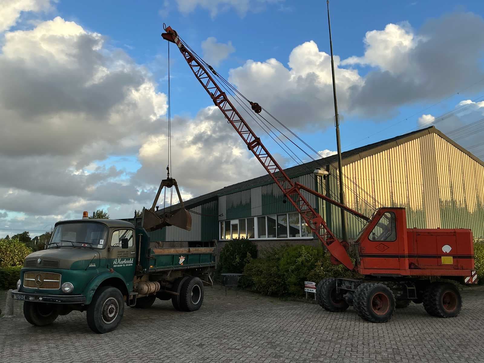 Surplus equipment of civil engineering company