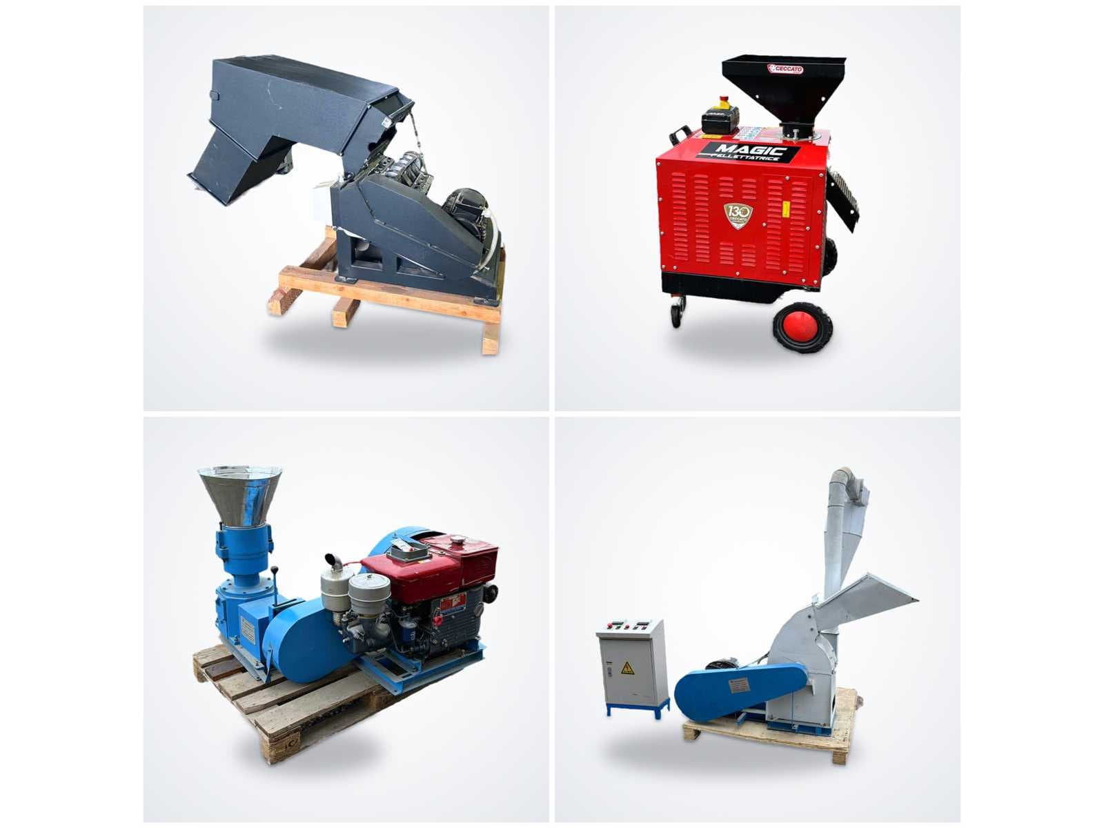 Without reserve price – Pellet production machinery and equipment – LDP, CECCATO, MUTEK, SMARTWOOD