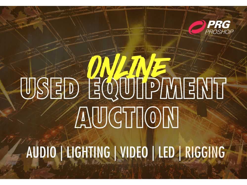 PRG Proshop - Lighting, LED Screens, Video, Audio and Rigging