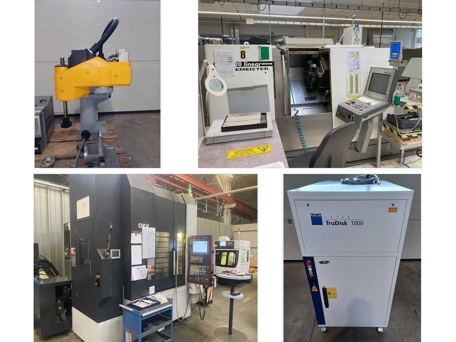 Metalworking CNC machining centers and lathes – DMG, Mori Seiki, OKK