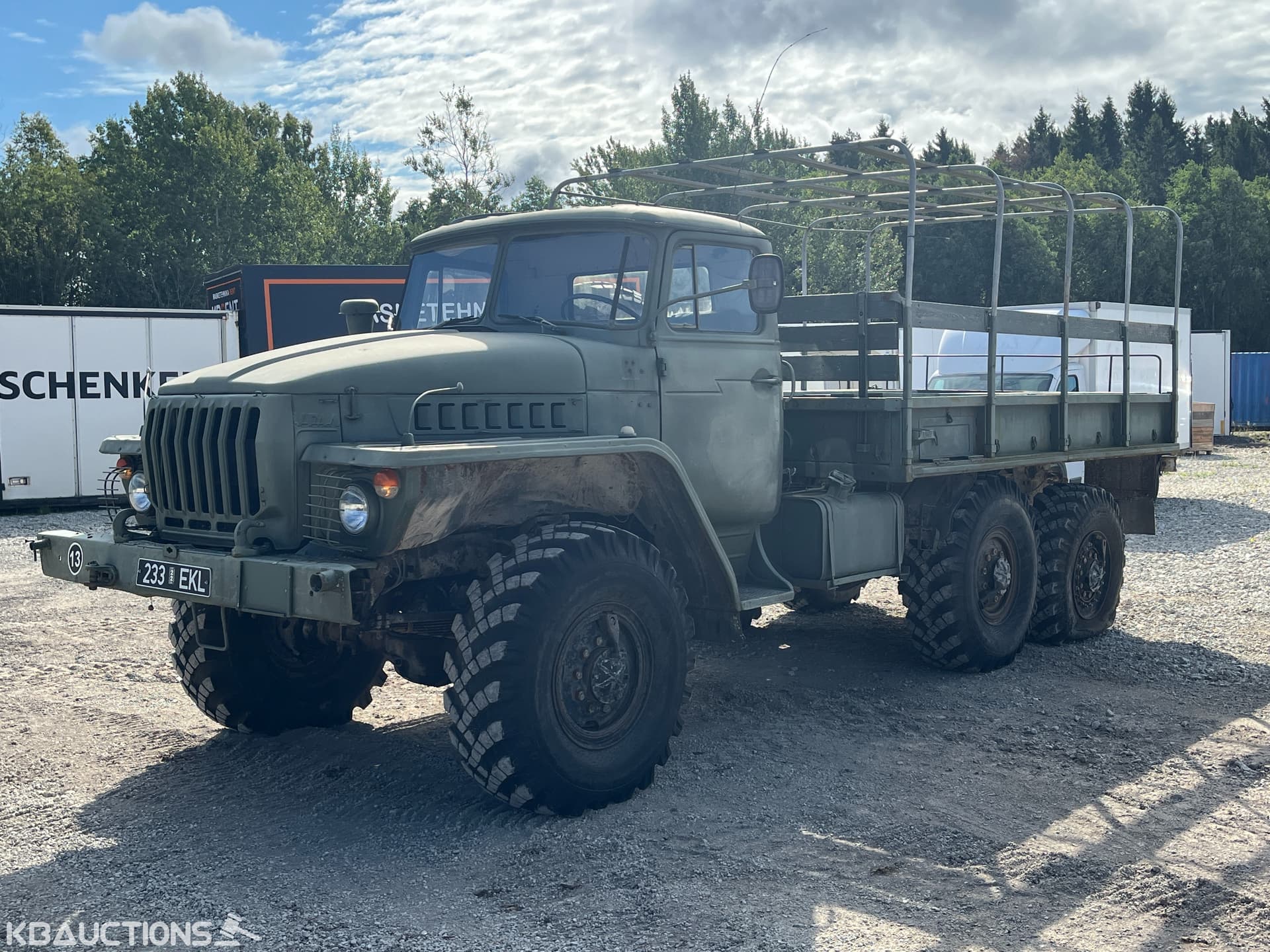 1985 URAL 4320 6X6