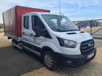 Ford Transit 2024 Doka Auction: 2700/IN/AU/2026