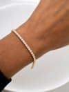 Elegant Diamond Bracelet in Gold • 4,18 Ct Lab-grown. Rate DKK 49,000.