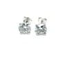 Classic Diamond Earrings in 14K White gold • 1,05 ct Lab-grown. vurd. kr. 16,000.