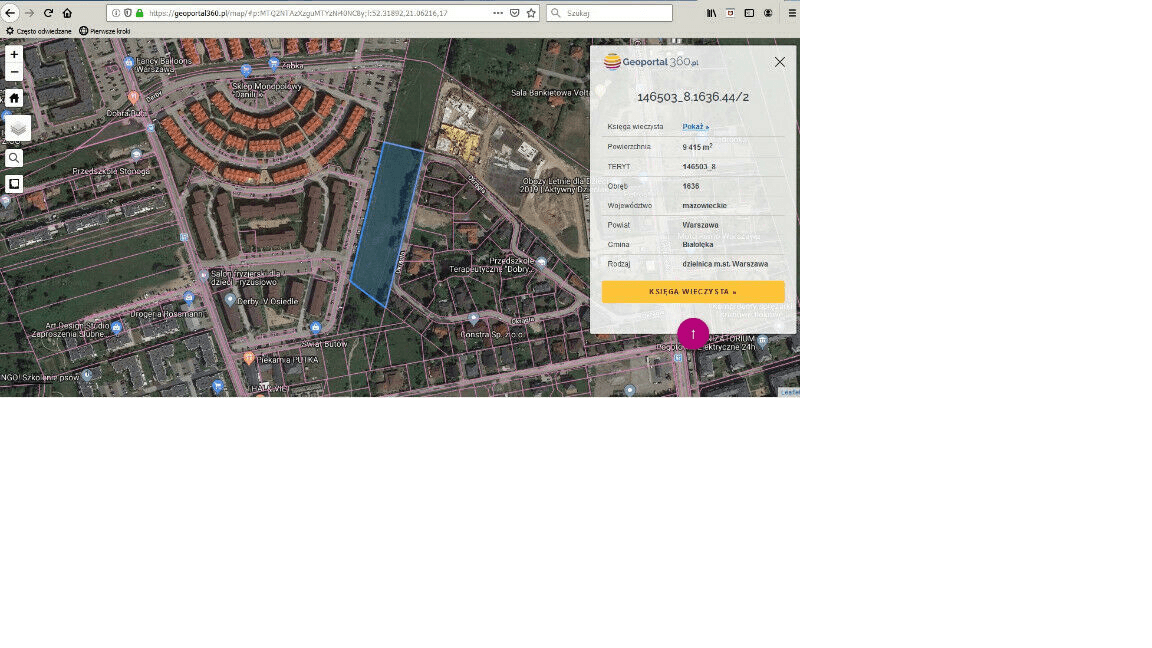 Land real estate from the trustee – area of Skarbka z Gór Street