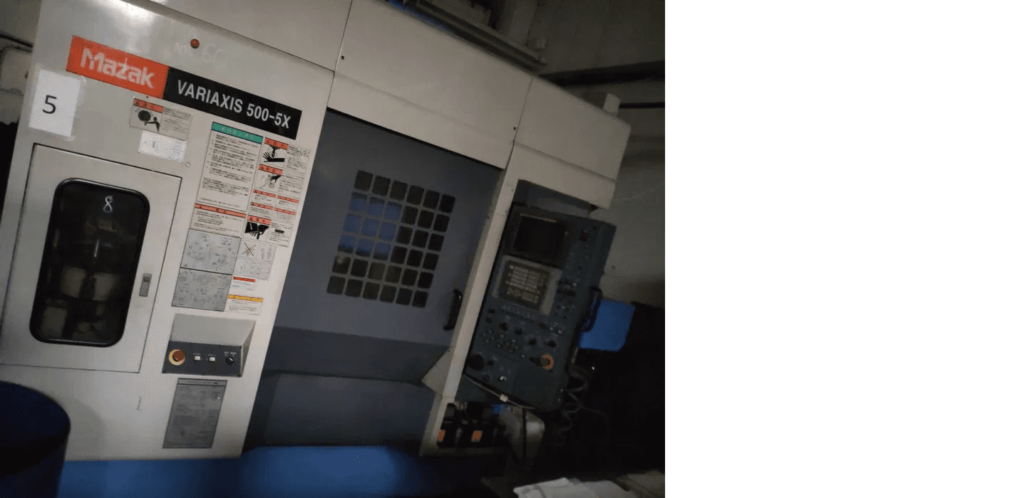 Syndicator will sell CNC machine five-axis milling machine MAZAK VARIAXIS 500-5X