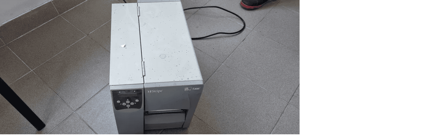 Trustee will sell Zebra S4m label printer
