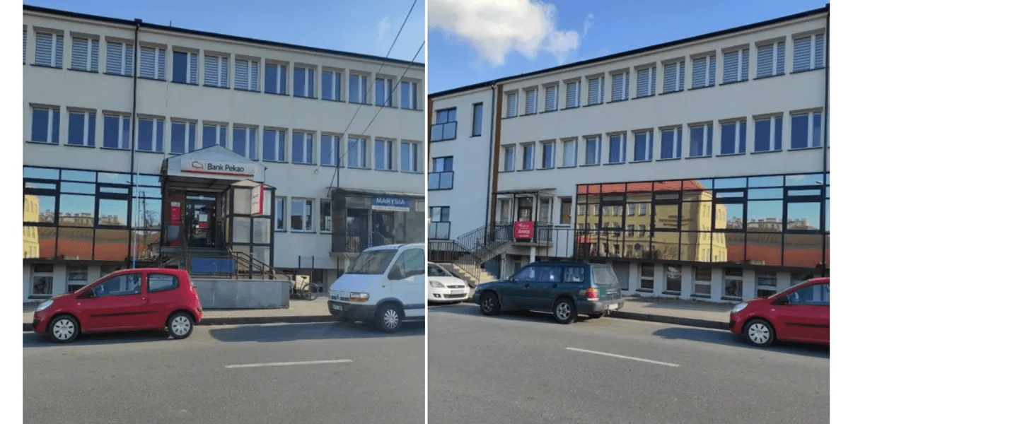 Commercial location of the service premises of Magistrates Małopolska, Fabryczna