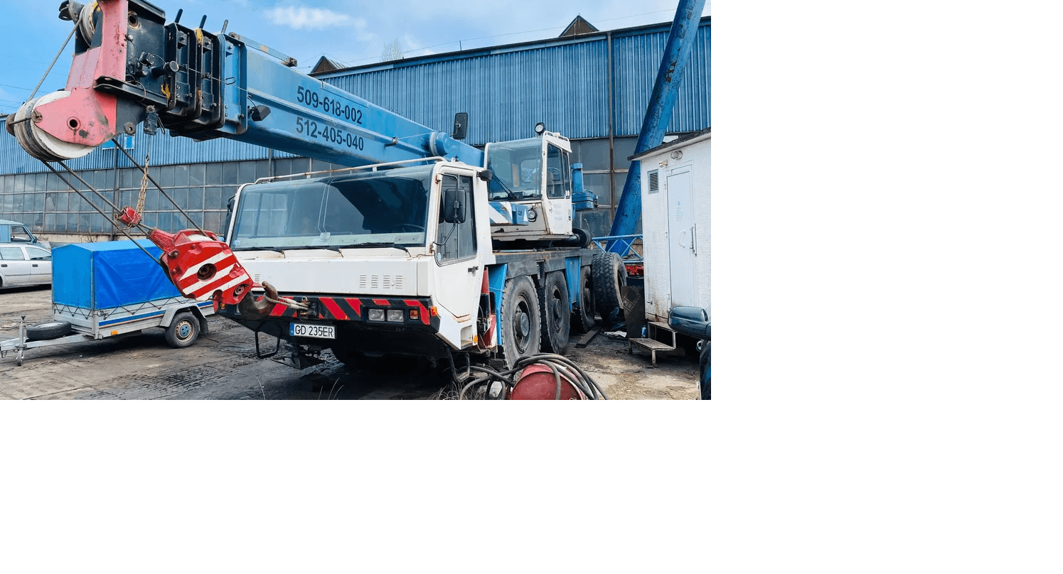The Syndicate will sell a car crane type FAUN RTF 40-3