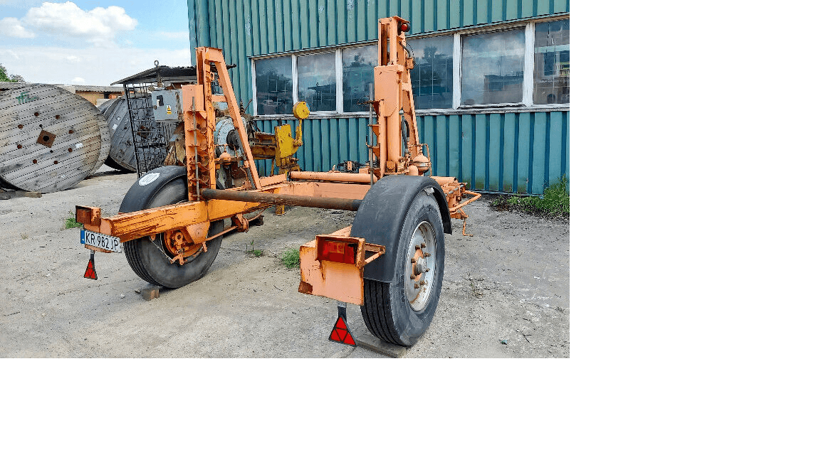 For sale cable trailer TALER TTA 5875 AL, year of production 2007 Cracow