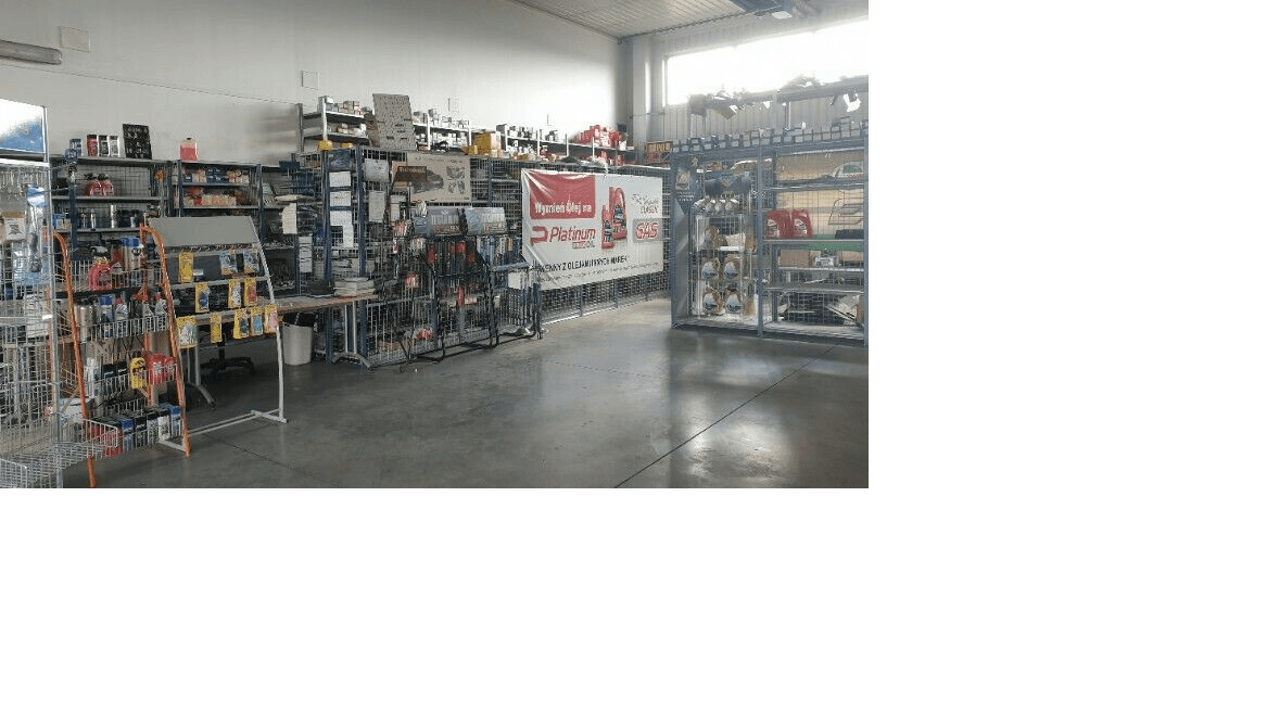 The syndicate will sell materials and goods (car parts, refrigeration fluids, oils, etc.)