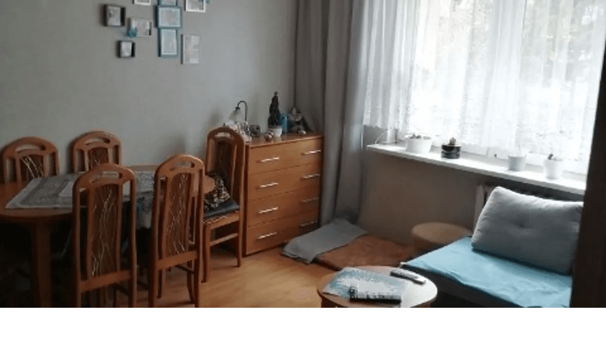 The syndicate will sell the 3-room Knur apartment
