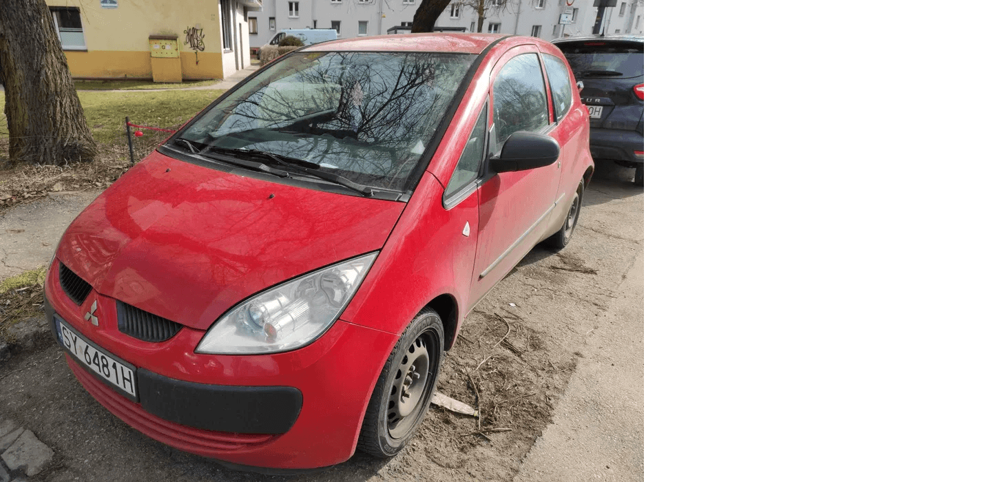 The trustee will sell Mitsubishi Colt