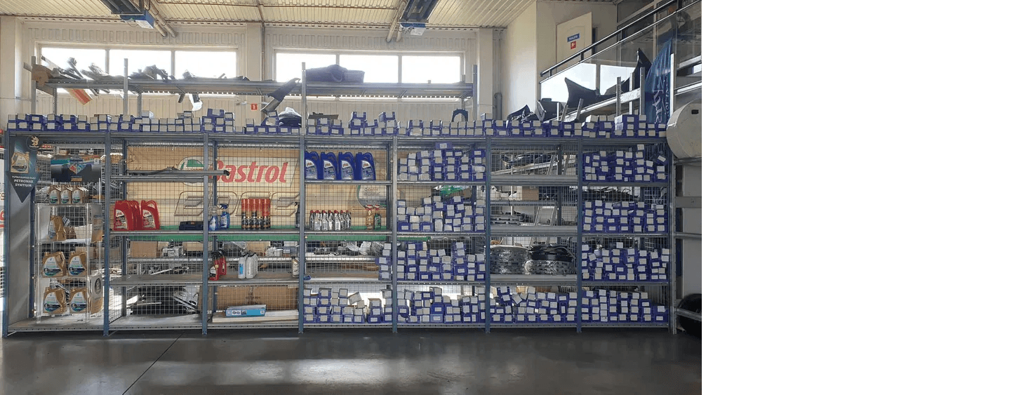 Syndic sells accessories and car parts