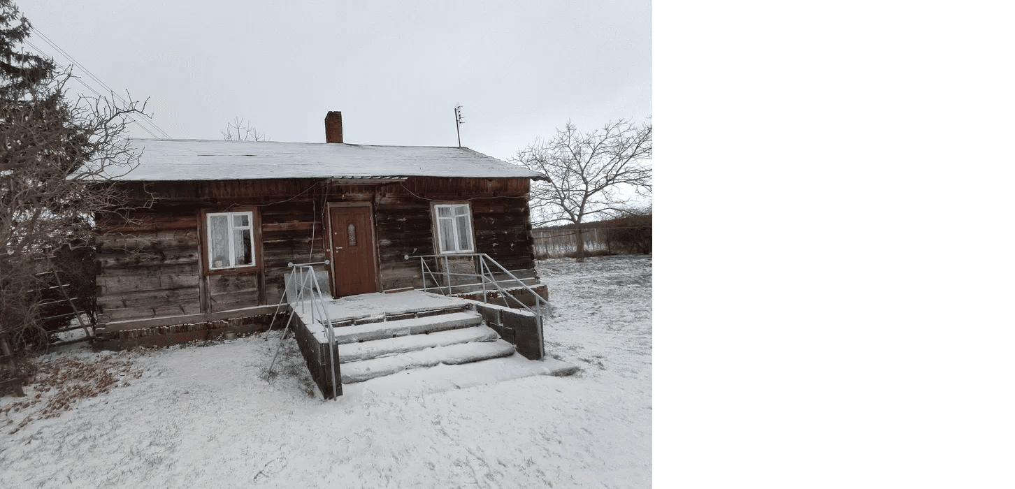 Land plot in Paprotnia 4000 m2 with cottage