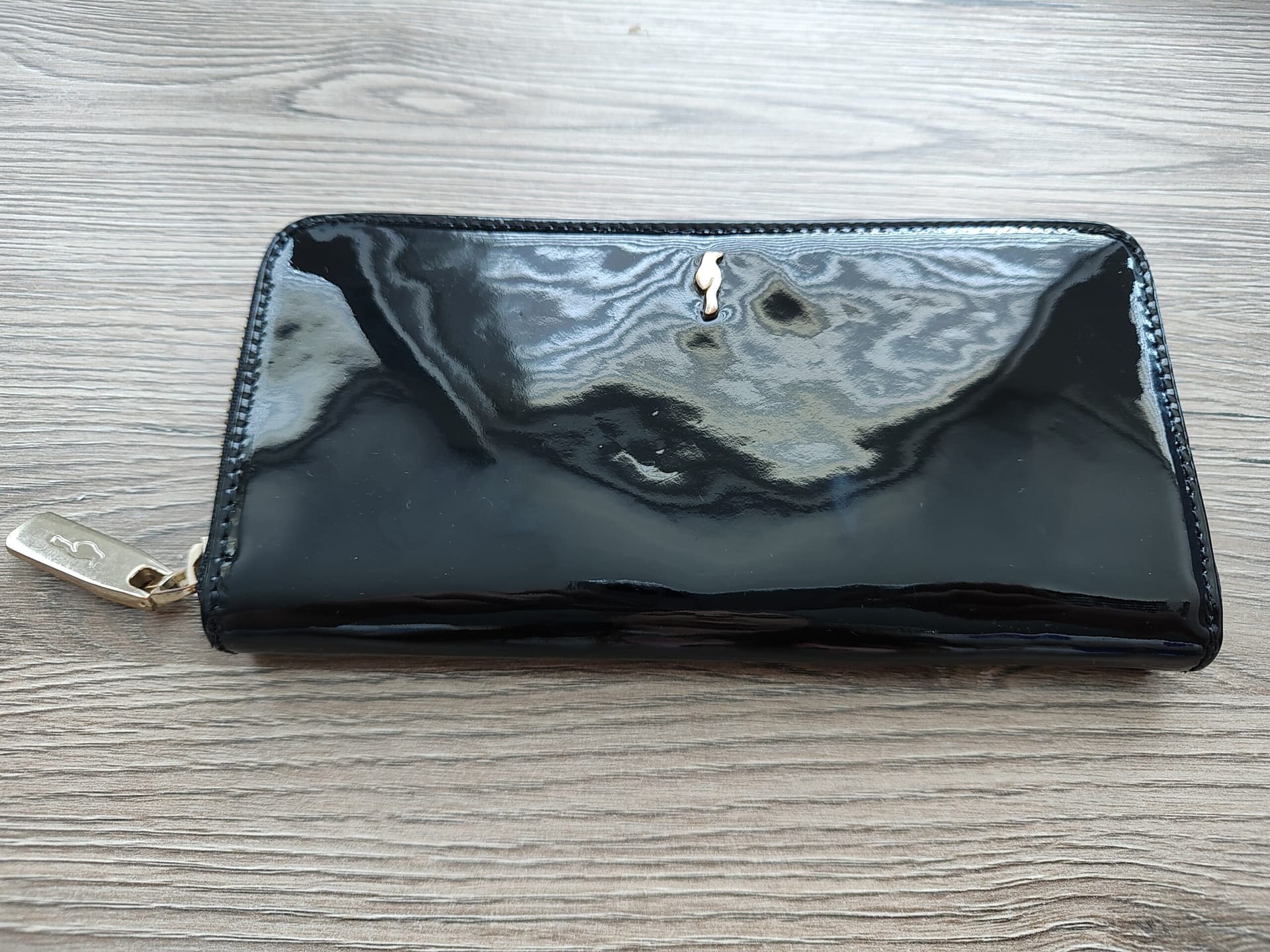 Large black wallet